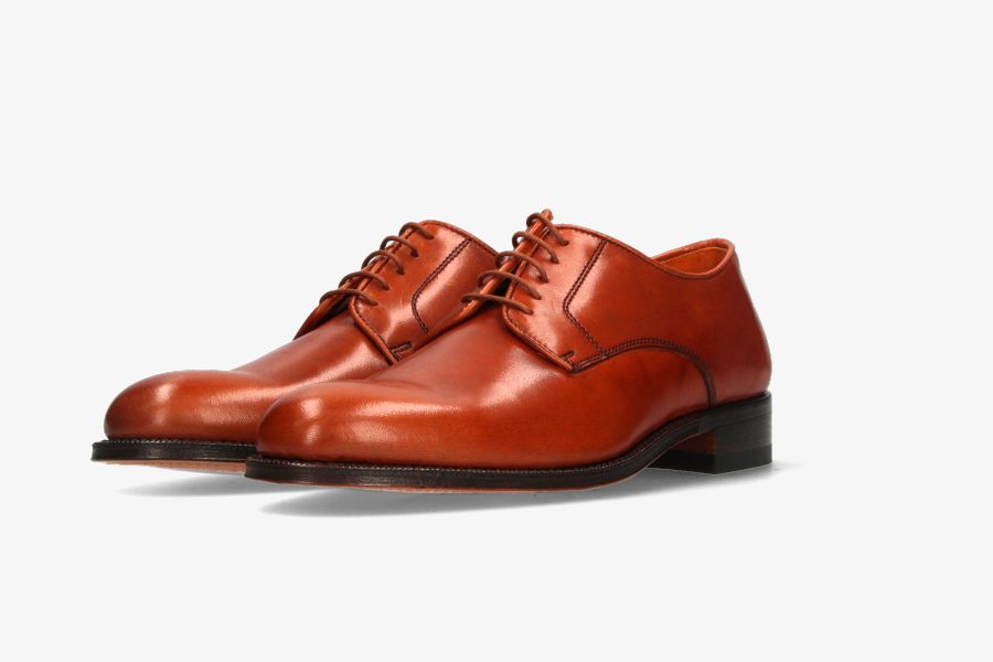 Blucher ternera cuero natural Valverde del Camino