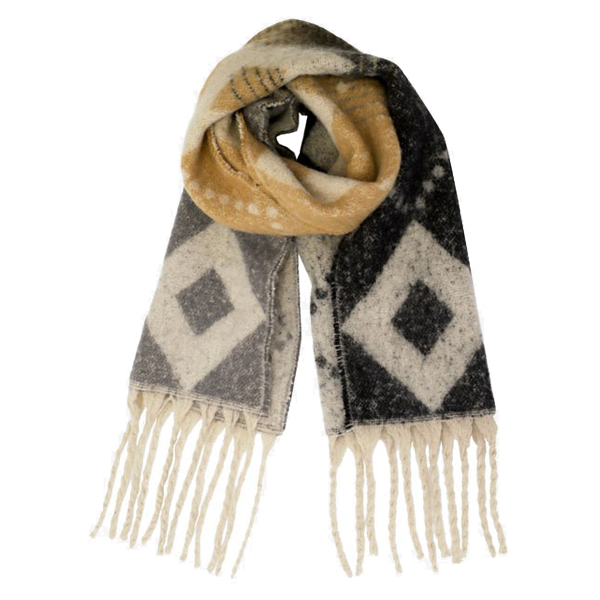 Bufanda Rombos Combinada