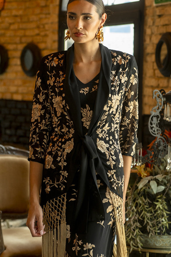 CHAQUETA JAZMIN NEGRA