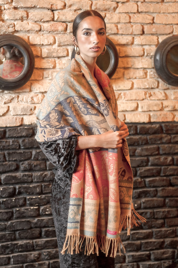 Pasmina Tonos Salmón