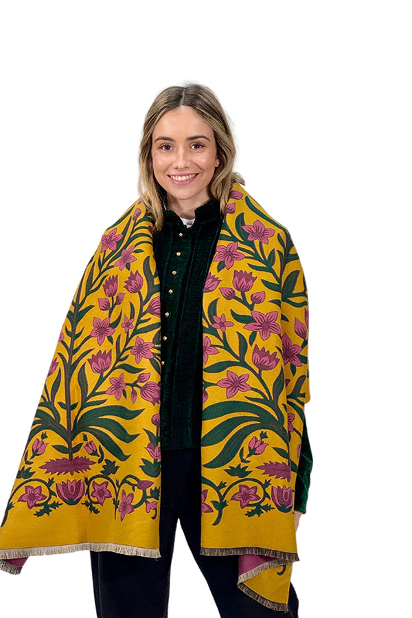 PASMINA ADELFA MOSTAZA