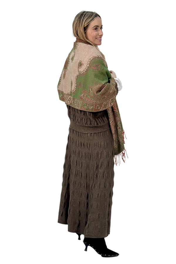PASMINA CACHEMIRA VERDE