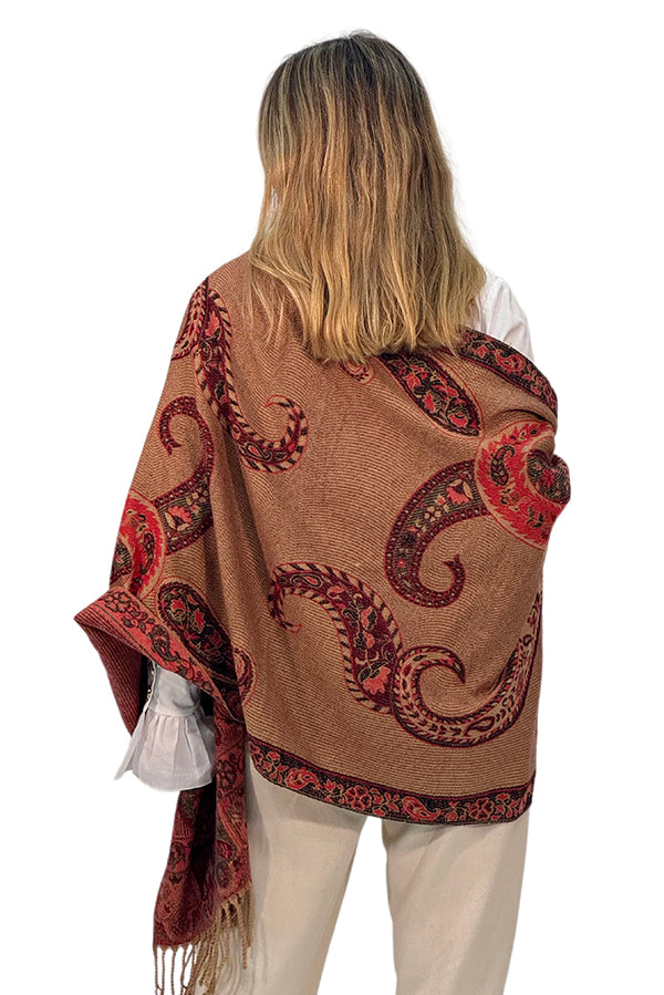 PASMINA ARABIA ROJO