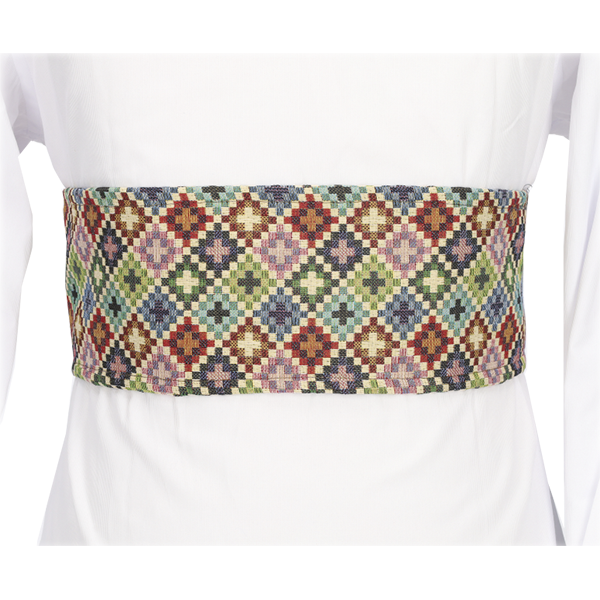 FAJÍN GRANDE ROMBOS MULTICOLOR