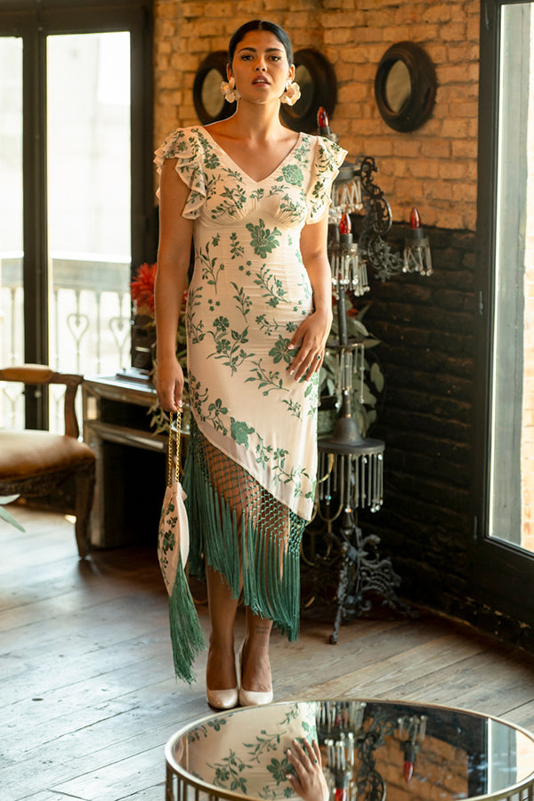 VESTIDO JAZMÍN BEIGE