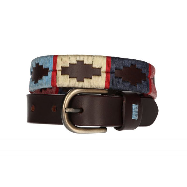 Argentine Embroidered Belt for Children in Multicolor