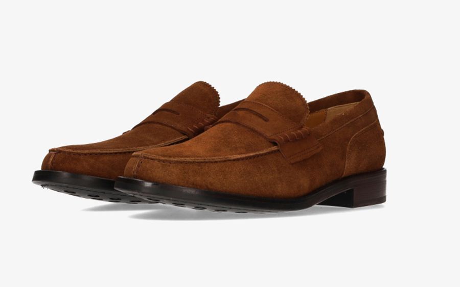 Loafer nobuck tabaco