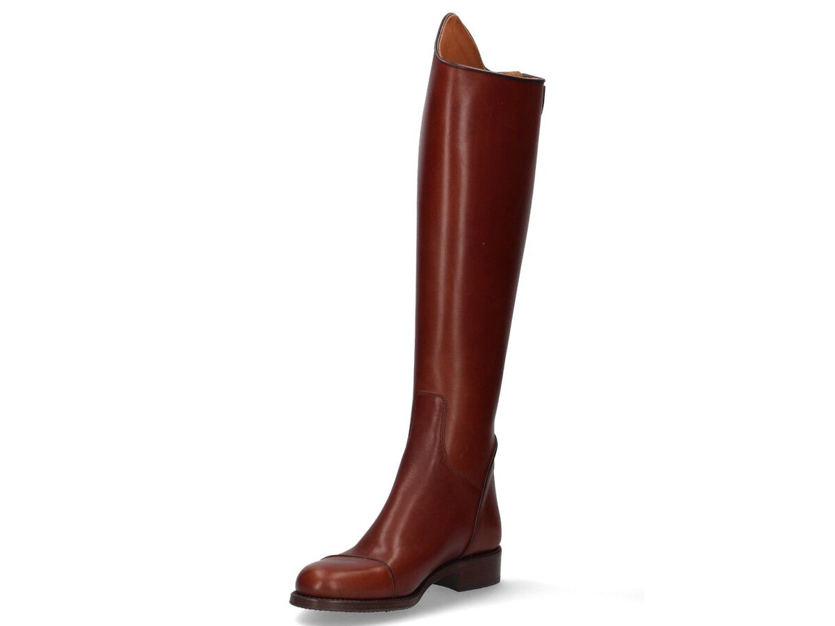Women's Equestrian Leather Combined Brown Valverde del Camino