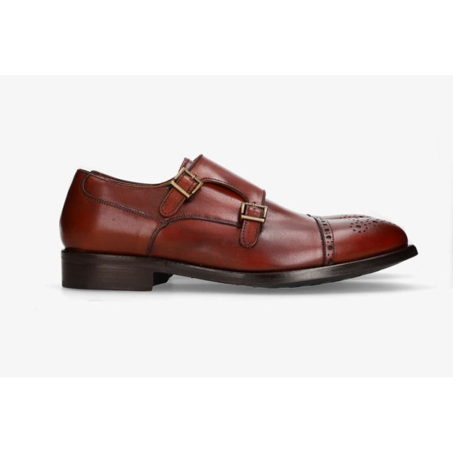 Monkstrap piel cuero
