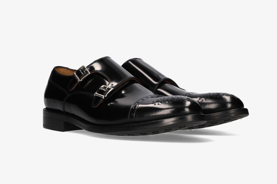 Monkstrap antique black