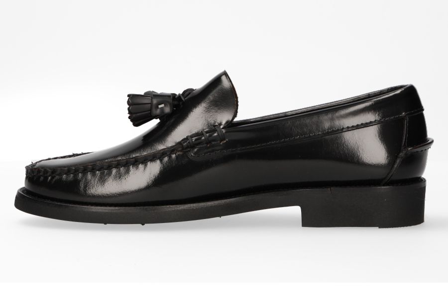 Black Tassel Loafer
