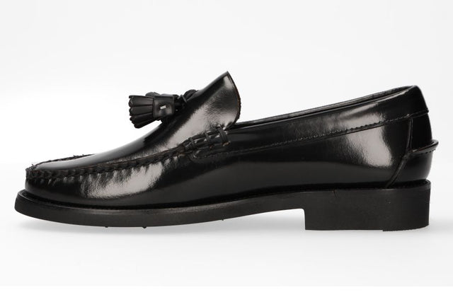 Black Tassel Loafer