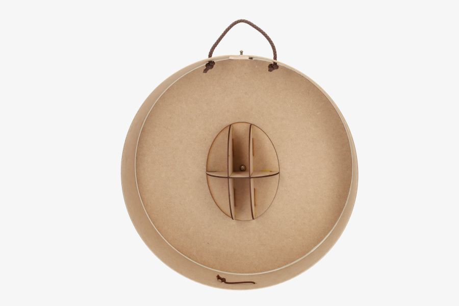 Wooden Hat Box