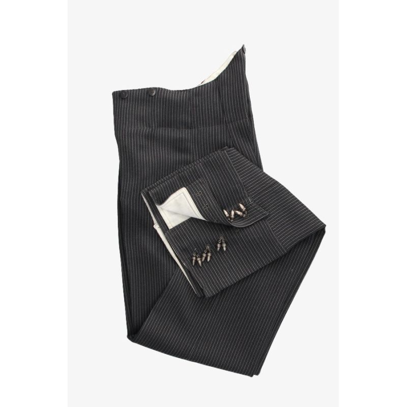 Cairel Calzona Unlined Elastic Stripe Grey