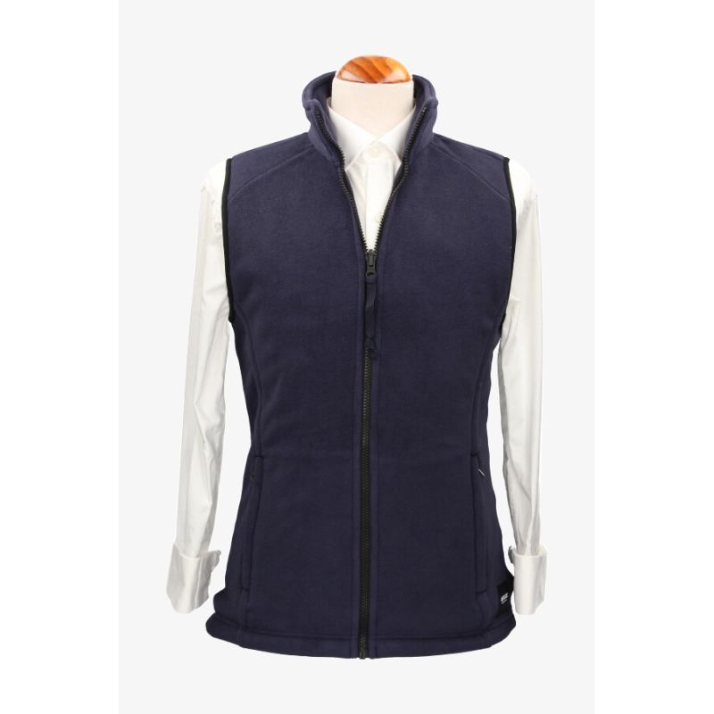 Gilet polaire bleu marine