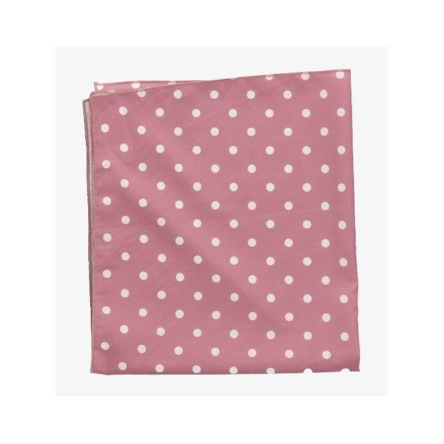 Pink Polka Dot Neck Scarf
