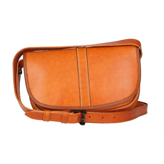 Waist Bag with Natural Cowhide Strap and Valverde del Camino Strip Ornament