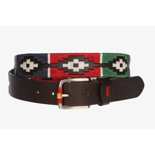 Argentine Blue Red and Green Belt
