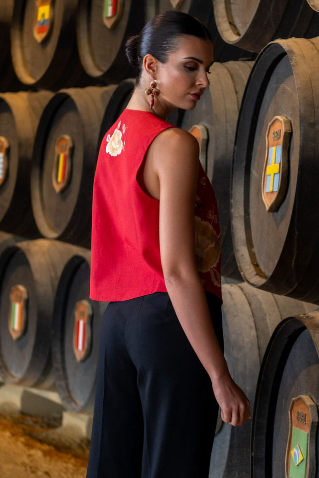 Chaleco Deslío Coral Aqua