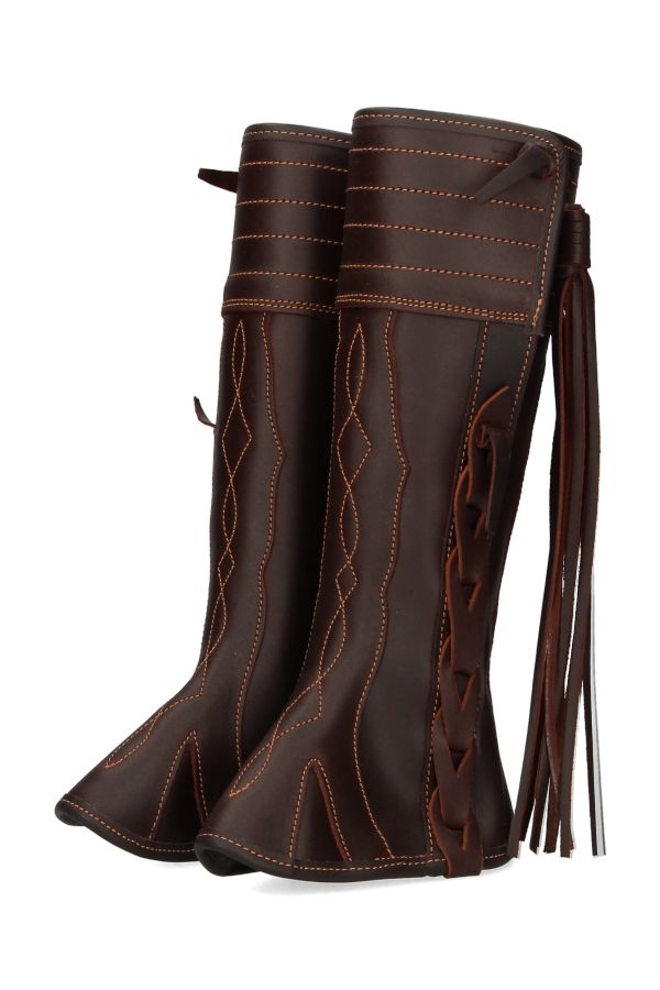 Leggings enfant cousus châtaigne Valverde del Camino