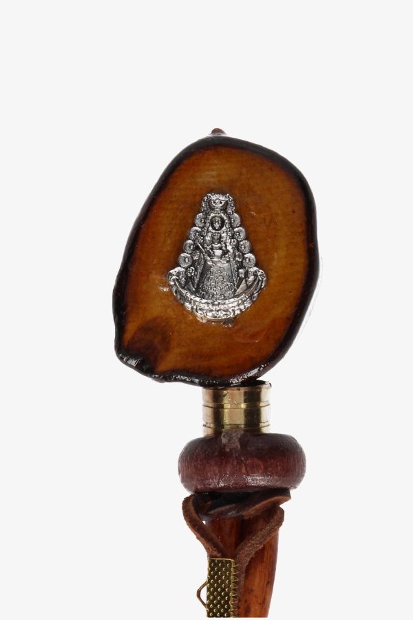 Virgin of Rocío Handle Braided Whip