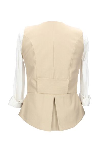 Chaleco Diana Marfil