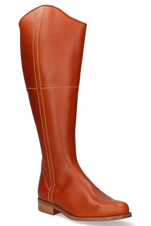 Valverde del Camino Natural Zipper Riding Boot