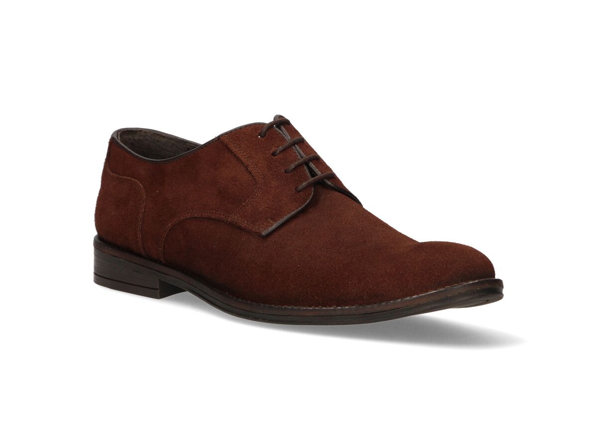 Mahogany Nubuck Blucher