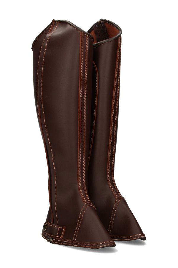 Chestnut Zipper Gaiter Valverde del Camino