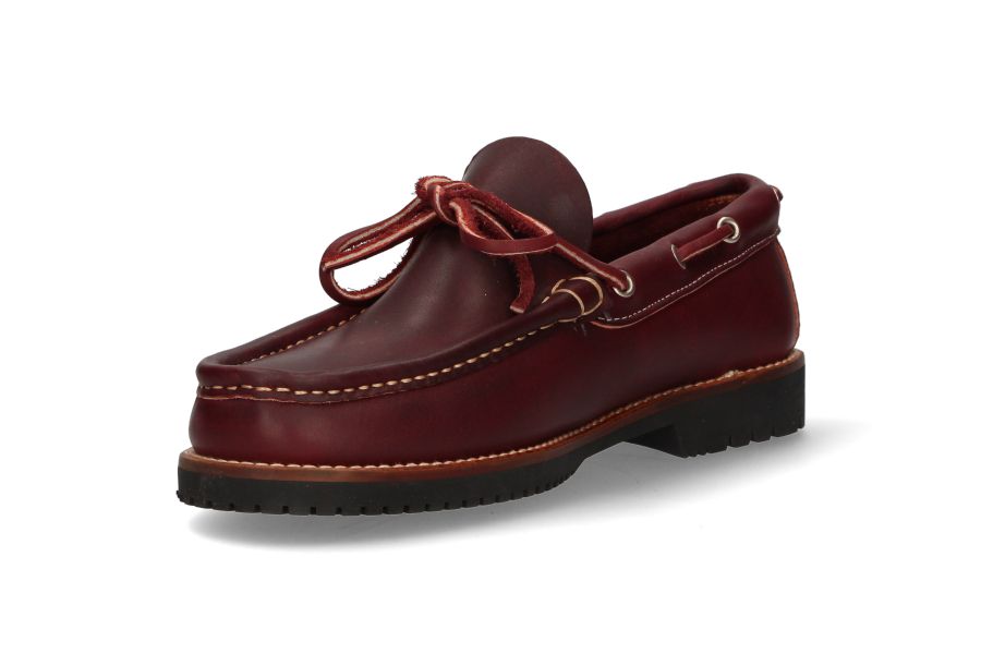 Burgundy Bow Moccasin