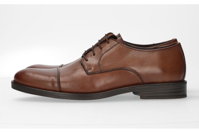 Leather Lace-Up Blucher