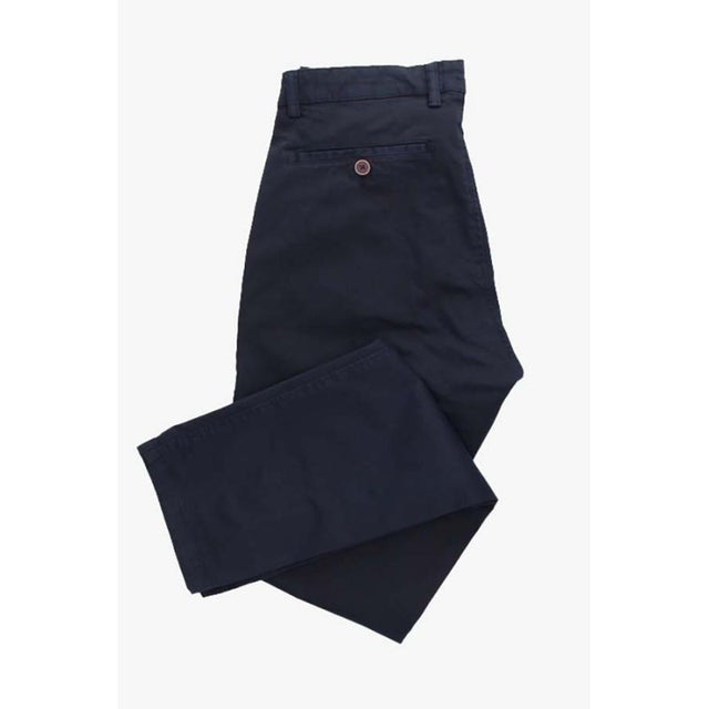 Navy Blue Chino Pants for Men