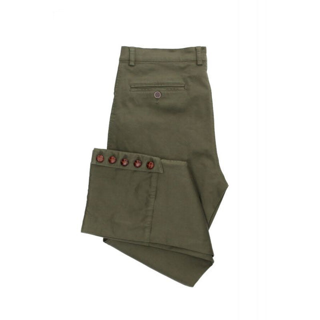 Pantalon de campagne vert pour femme