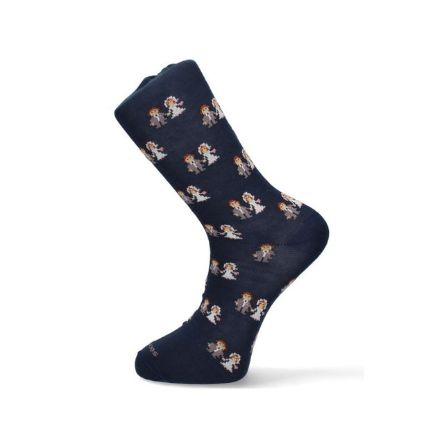Blue Grooms Socks