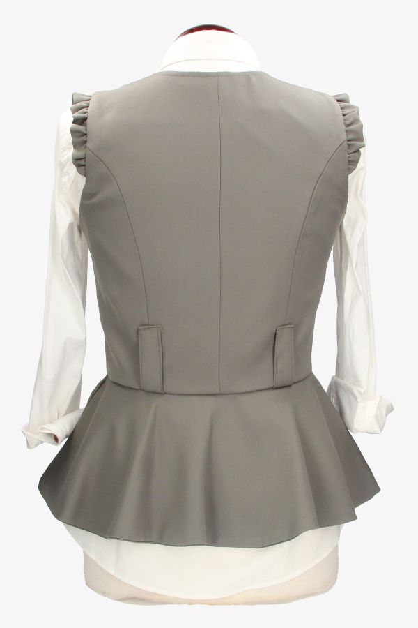 GILET KAKI DE CRÈTE