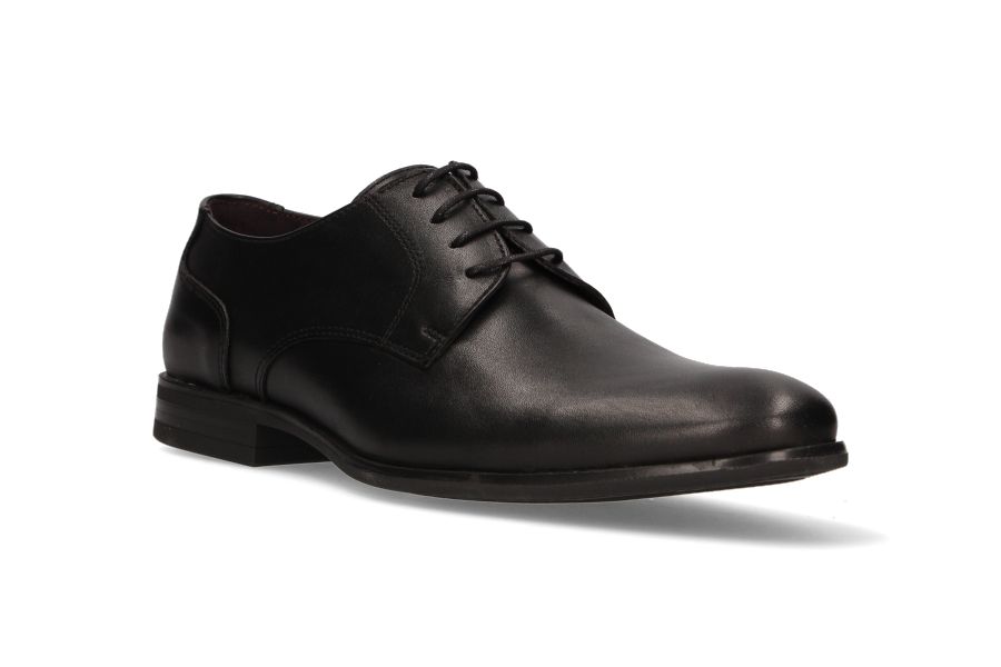 Plain Black Blucher