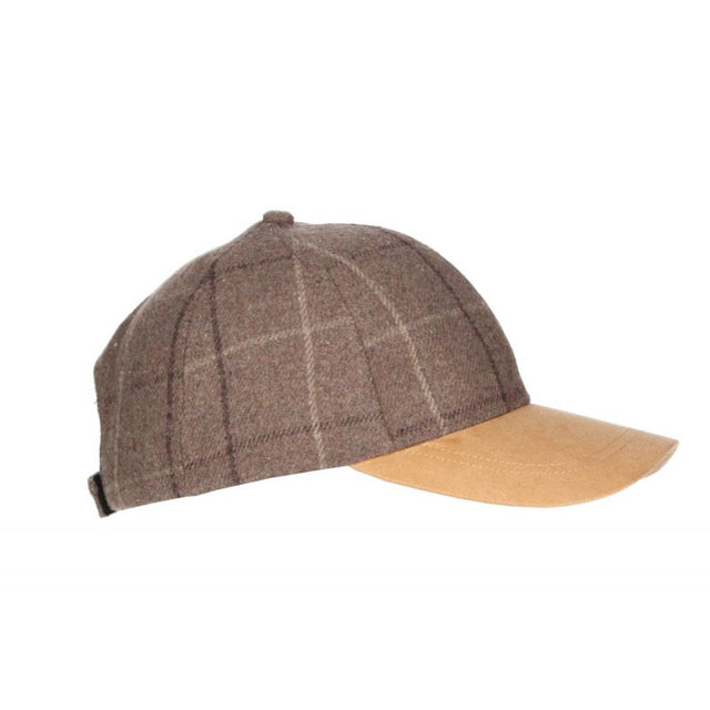 Gorra Strike Cuadros Camel
