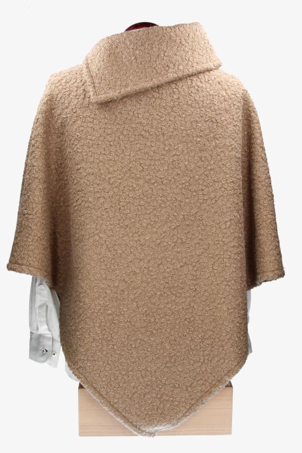 Toffee Beige Poncho