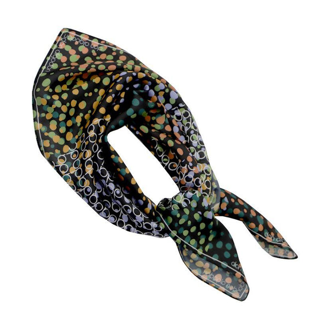 ÉCHARPE COLORÉE À POIS