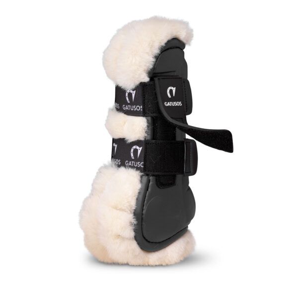 Deluxe Black Sheepskin Front Protector