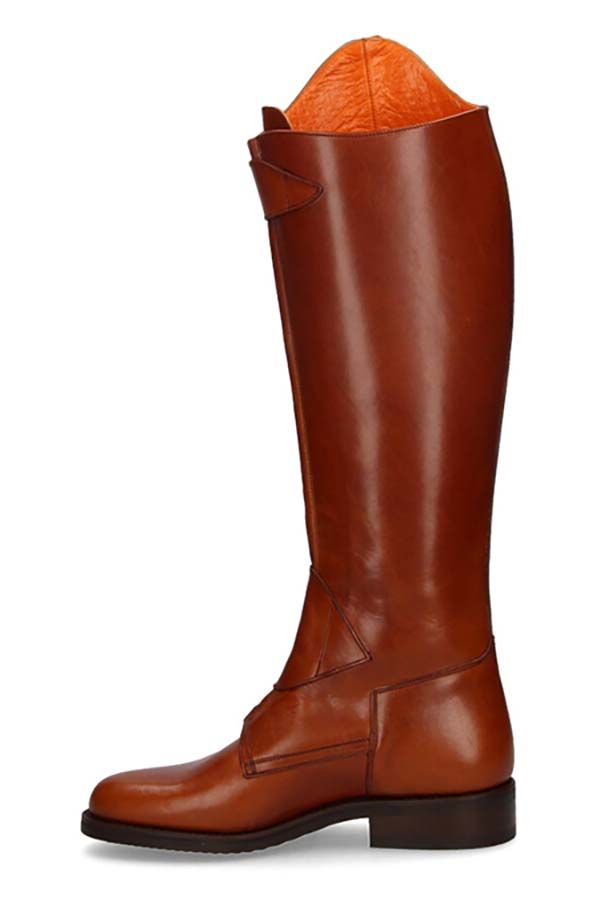 Natural Leather Polo Boot Valverde del Camino