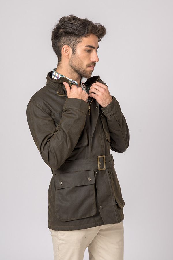 Ceinture cirée verte Denilson