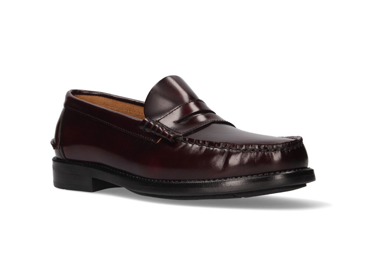 Florentic Burgundy Masked Moccasin