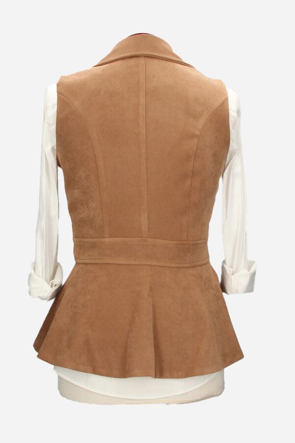 Chaleco Oporto Antelina Camel