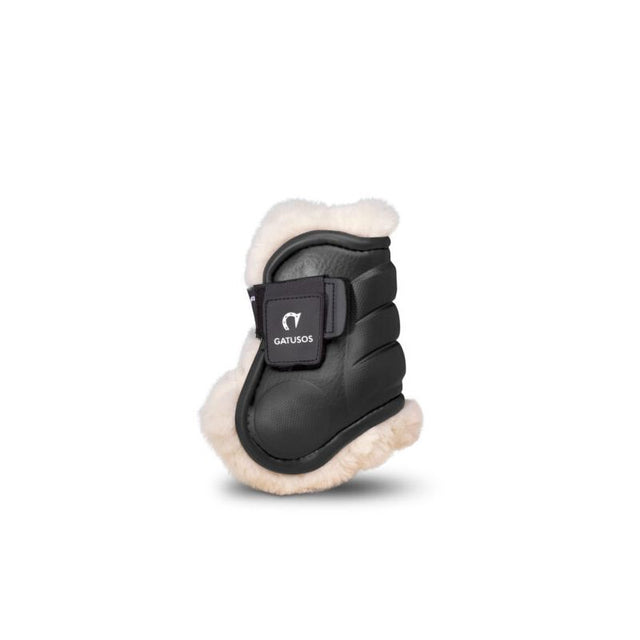 Deluxe Black Cat Sheepskin Fetlock Protector
