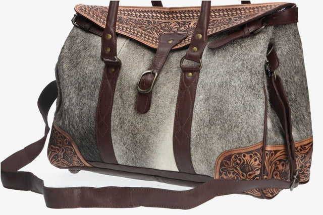 CARDENO TRAVEL BAG WITH BROOCH