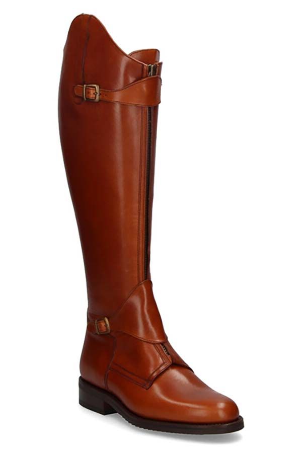 Natural Leather Polo Boot Valverde del Camino