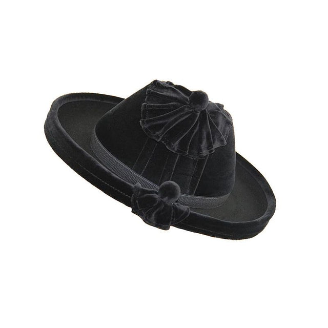 Catite terciopelo Negro