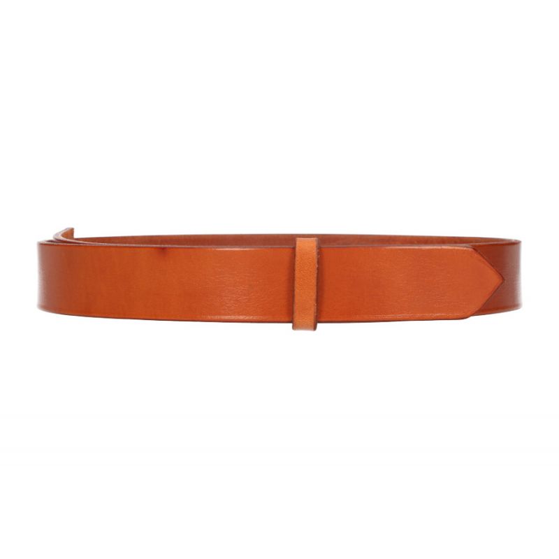 Ceinture en cuir sans boucle