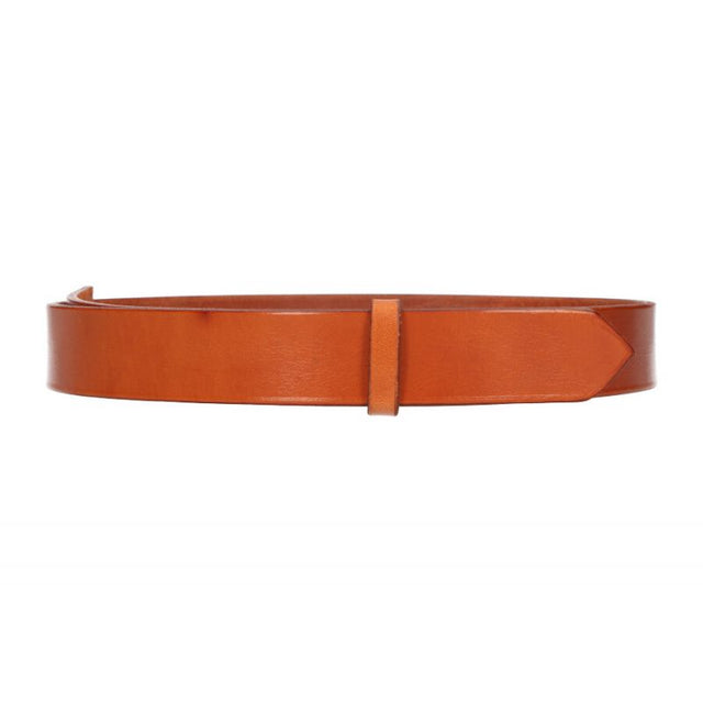 Ceinture en cuir sans boucle